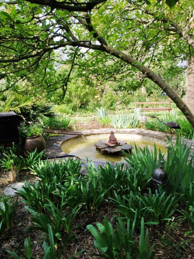 Grande maison en pierre, calme, jardin arboré. Roz-Landrieux Esterno foto