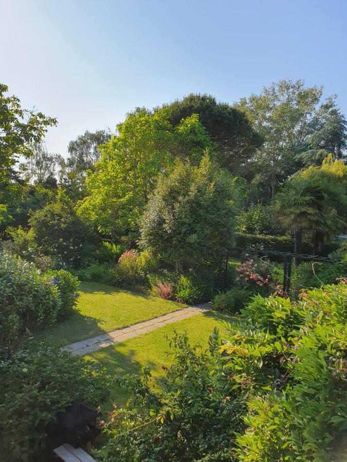 Grande maison en pierre, calme, jardin arboré. Roz-Landrieux Esterno foto